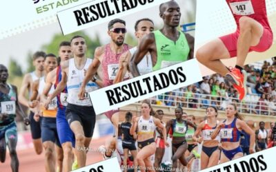 RESULTADOS DE LA XXV REUNIÓN INTERNACIONAL DE ATLETISMO ‘CIUDAD DE GUADALAJARA’ DEL MARTES 9 DE JUNIO DE 2026.